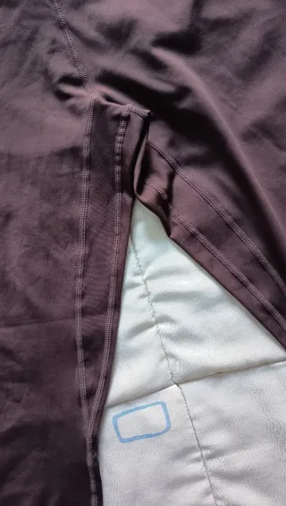 Leggings deportivos marrones mujer