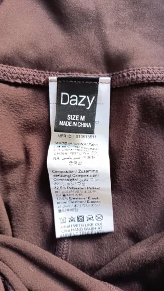 Leggings deportivos marrones mujer