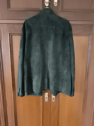 Cazadora Piel Carolina Herrera Hombre Talla L