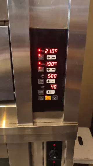 Horno de piedra a gas