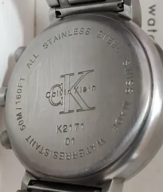 Reloj Calvin Klein Cronógrafo Acero Inoxidable