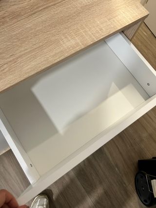 Aparador Nórdico Madera y Blanco Nuevo