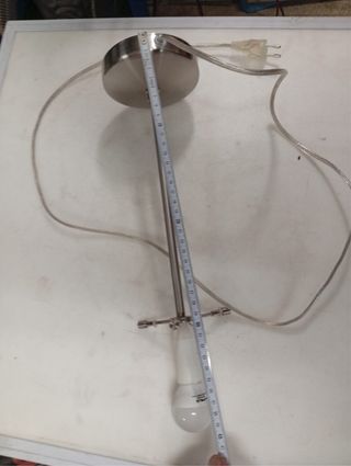 Base para lámpara con portalámparas E14