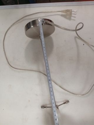 Base para lámpara con portalámparas E14