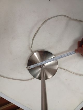 Base para lámpara con portalámparas E14