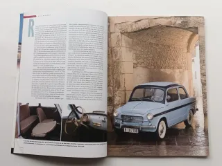 4 Revistas Seat 600 , Ampurias, 800 ,abarth
