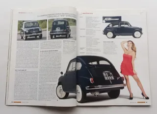 4 Revistas Seat 600 , Ampurias, 800 ,abarth