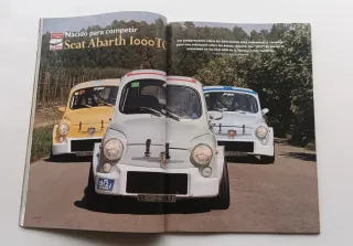 4 Revistas Seat 600 , Ampurias, 800 ,abarth