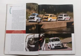4 Revistas Seat 600 , Ampurias, 800 ,abarth