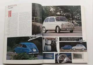4 Revistas Seat 600 , Ampurias, 800 ,abarth