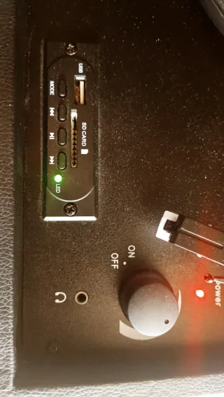 Tocadiscos Auna Bluetooth Vintage