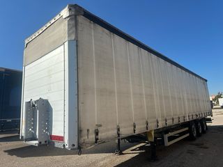 Semirremolque Schmitz Tauliner blanco