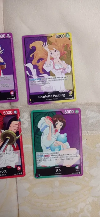 Lotto 9 carte One Piece