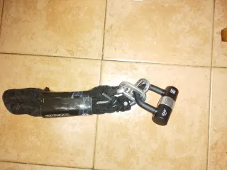 Candado Cadena Moto/Patinete Máxima Resistencia