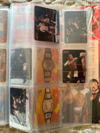 Álbum Cromos WWE Laminacards