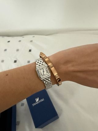 Pulsera Swarovski Dorada