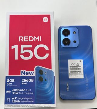 Xiaomi Redmi 15C 256GB Azul