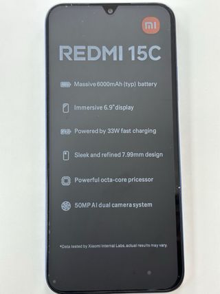 Xiaomi Redmi 15C 256GB Azul