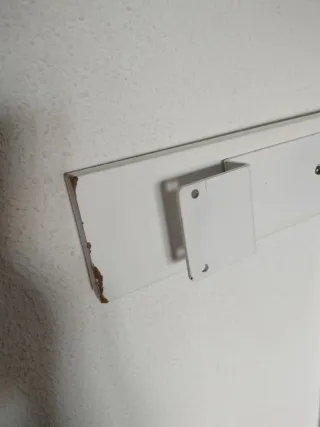 Barandilla de cama infantil blanca