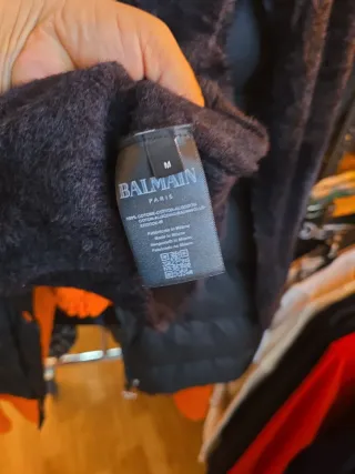 Jersey Balmain Gris Punto