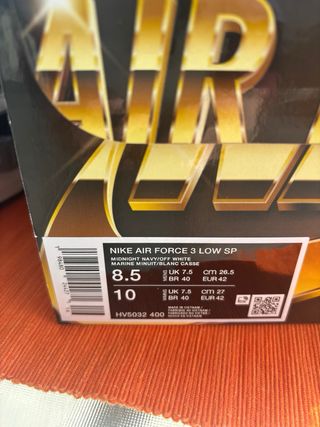 Nike Air Force 3 x NIGO Azul/Gris