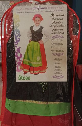 Disfraz Pastora Niña Nuevo