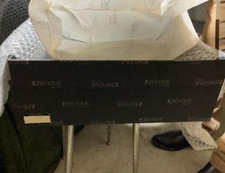 Pirofila con porta pirofila argentato