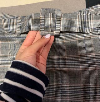 Falda pantalón cuadros