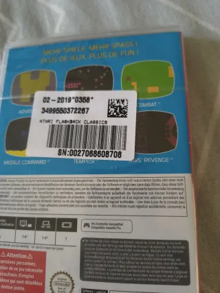 Flashback Classics Atari Nintendo Switch