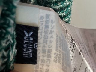 Jersey Volcom verde y gris jaspeado