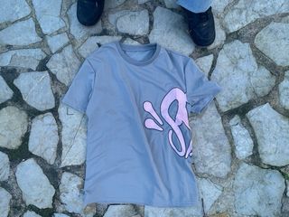 Conjunto Syna World gris y rosa