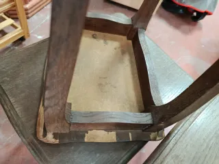 Conjunto de 3 mesas auxiliares de madera