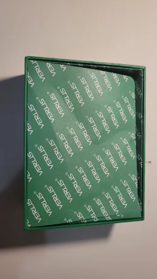 Cartera Verus Cuero Negro