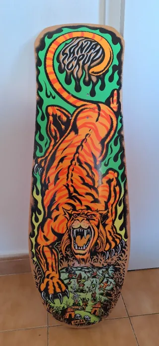 Santa Cruz Salba Tiger Skateboard Deck