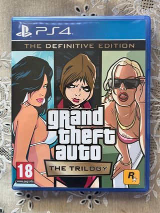 Grand Theft Auto Trilogy PS4 Edición Definitiva