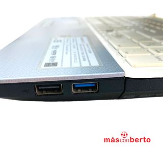 Portátil Packard bell Easy note TS Blanco