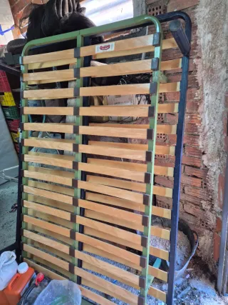 Somier GOMAR madera y metal