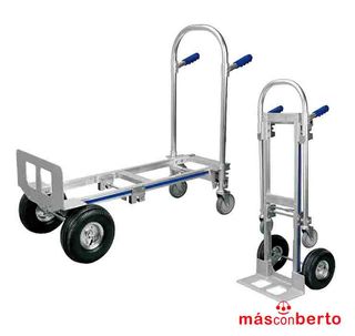 Carretilla plegable 2 posiciones Aluminio AM130535