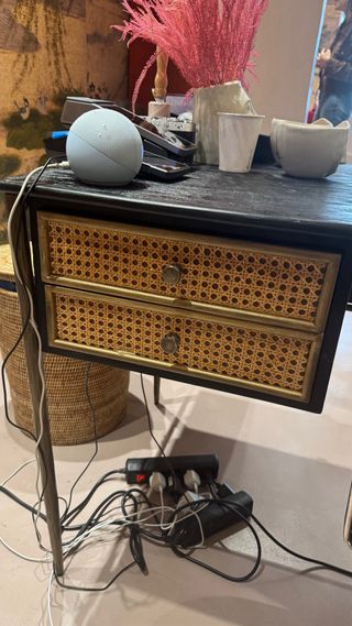 Scrivania Maison du Monde Nero/Oro Prezzo 850€