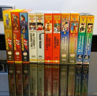 Colección VHS Dragon Ball Z Anime Español