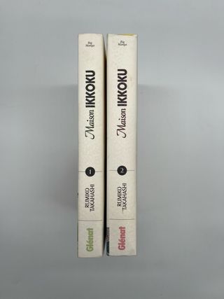 Maison Ikkoku tomo 1 y 2 de R.Takahashi Ed.Glenat