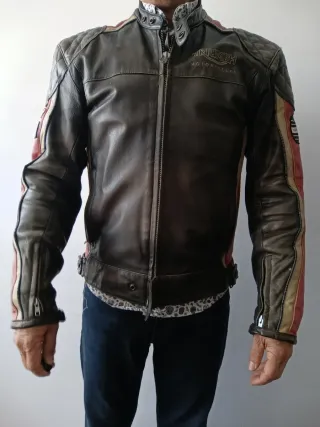 Chaqueta de cuero Triumph