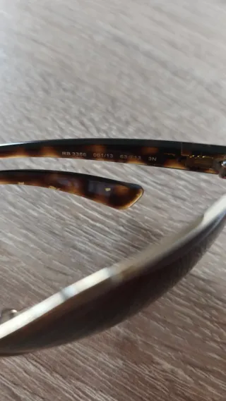 Gafas de sol Ray-Ban 3386 001/13 calibre 63*18 3N