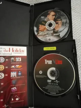 Lote 2 DVD:  Mentiras Arriesgadas  ,  Sky Captain