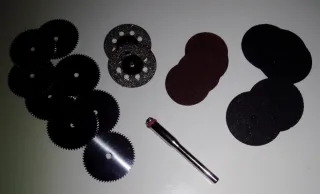 20 Discos de corte para máquinas Dremel