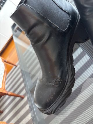 Botines Zara Talla 40 Negros