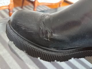 Botines Zara Talla 40 Negros