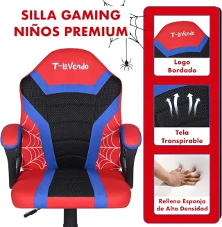 Silla gaming T-LoVendo para niño