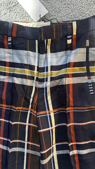 Pantalones cuadros Zara