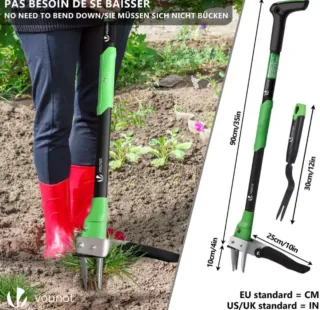 Extractor de malezas jardín VOUNOT